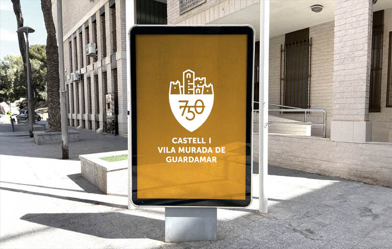 City branding Guardamar del Segura Branding — 750 Aniversari Castell i Vila Murada de Guardamar