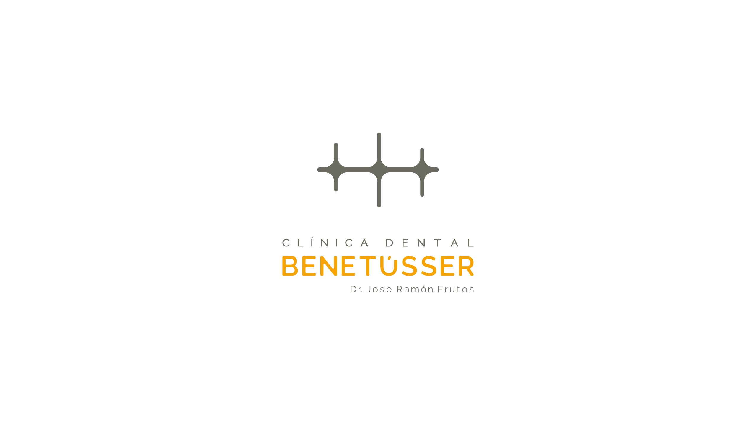 Clínica Dental Benetússer, branding by m—e studio (markos-esther studio)